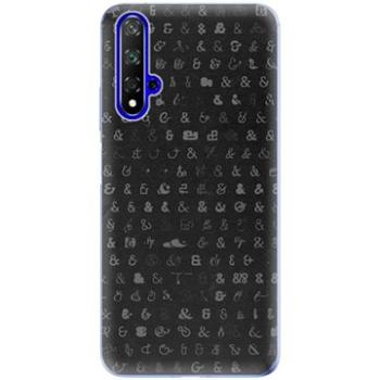 iSaprio Ampersand 01 pro Honor 20 (amp01-TPU2_Hon20)