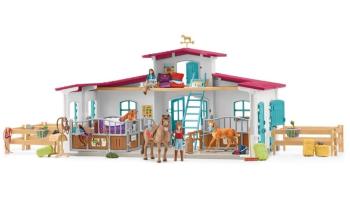 Schleich 42567 Horse Club Stáj s příslušenstvím u jezera