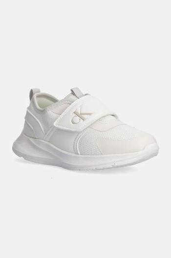 Dětské sneakers boty Calvin Klein Jeans bílá barva, V1A9-80992