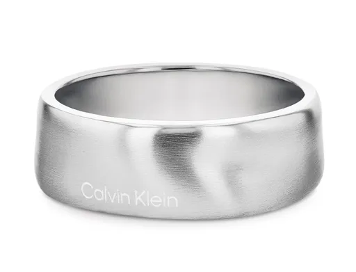 Calvin Klein Pánský prsten z oceli Metallic Waves 35100037 62 mm