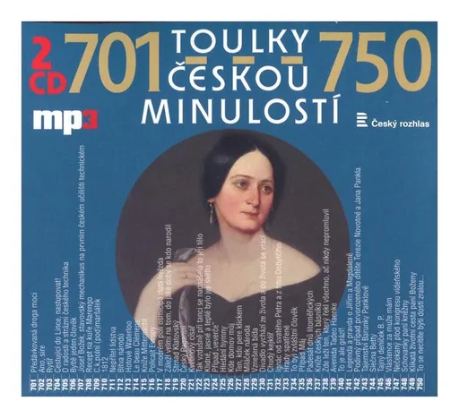 Toulky českou minulostí 0701-0750 (2 MP3-CD)
