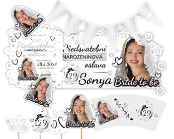 Personal Personalizovaný narozeninový set - Předsvatební oslava