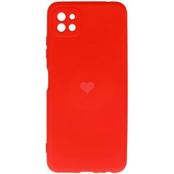 Vennus Valentýnské pouzdro Heart pro Samsung Galaxy A22 5G - červené (TT4358)