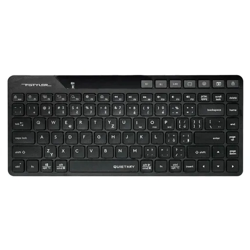A4tech FStyler FBK26C AS, bezdrátová Dual mode Bluetooth+2, 4G klávesnice, CZ, černá