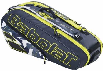 Babolat Pure Aero RH X 6 Grey/Yellow/White Tenisová taška