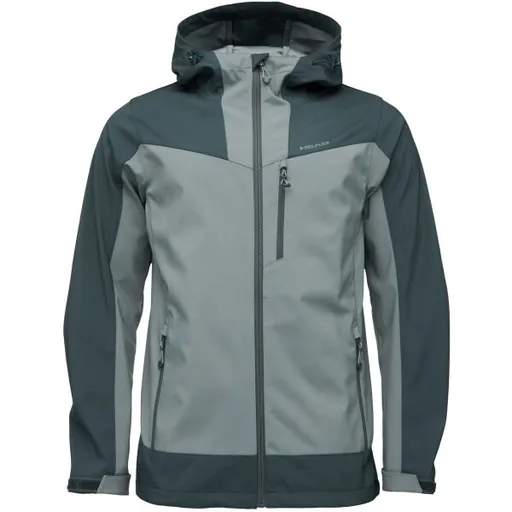 Head NAVARRO Pánská softshellová bunda, šedá, velikost XXL