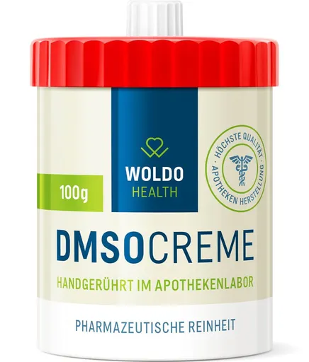 DMSO Krém Dimethylsulfoxid 99,9% - 100 g - WoldoHealth®