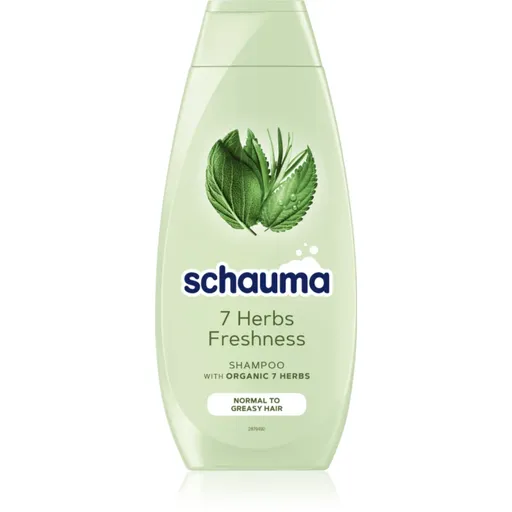 Schwarzkopf Schauma 7 Herbs bylinný šampon pro normální až mastné vlasy 400 ml