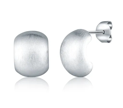 JVD Matné stříbrné visací náušnice SVLE2665X860000