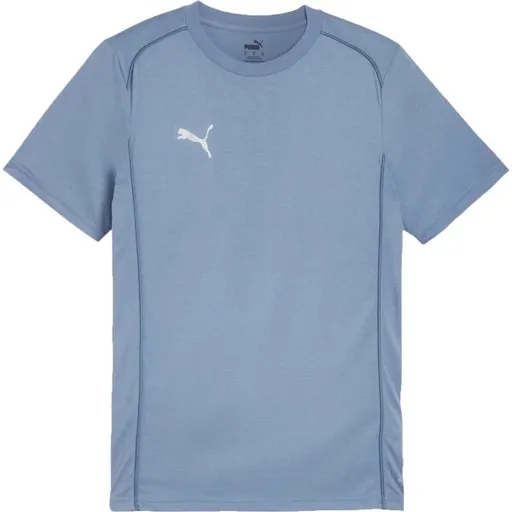 Puma TEAMFINAL TEE Pánské sportovní triko, světle modrá, velikost