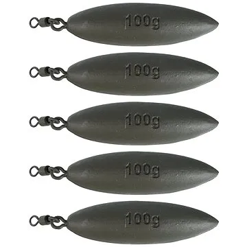 Suretti Olovo kaprové ZIP s očkem a obratlíkem 100g Barvené 5ks (4891223214154)