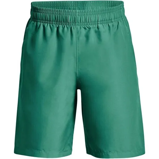 Under Armour WOVEN GRAPHIC SHORTS Chlapecké kraťasy, zelená, velikost L
