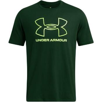 Under Armour GL FOUNDATION Pánské tričko, tmavě zelená, velikost