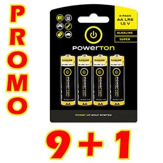 Powerton ENERGY ALKAMAX Jednorázová alkalická baterie AA, 10x4-pack