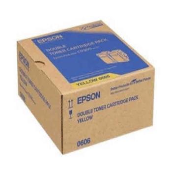 Epson C13S050606 dvojbalení žlutý (yellow) originální toner