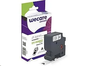 WECARE ARMOR páska pro DYMO S0720830, černá/bílá, 19mm x 7m