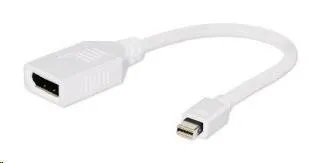 GEMBIRD Redukce miniDisplayport - Displayport 10cm (M/F) bílá