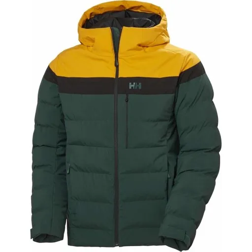 Helly Hansen BOSSANOVA PUFFY ET Pánská lyžařská bunda, tmavě zelená, velikost XXL