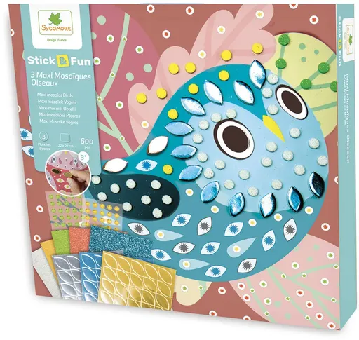 Sycomore Stick & Fun - mozaika - ptáci