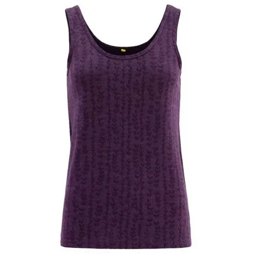 Devold HUMLA MERINO 170 Dámské merino tílko, fialová, velikost