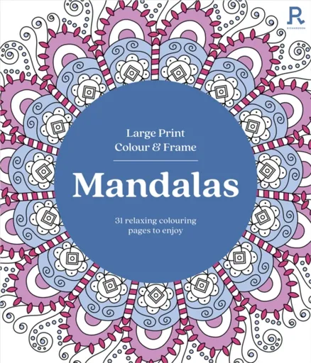 Large Print Colour & Frame - Mandalas - Richardson Puzzles and Games