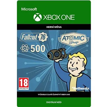 Fallout 76: 500 Atoms  - Xbox Digital (7LM-00061)