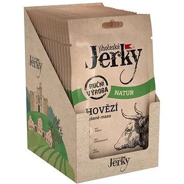 Jihočeské Jerky Hovězí natur 20 ks (8594068231206)