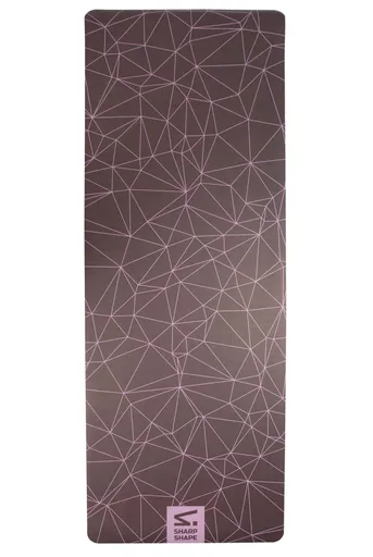 SharpShape Podložka na jógu PU SPACETIME fialová