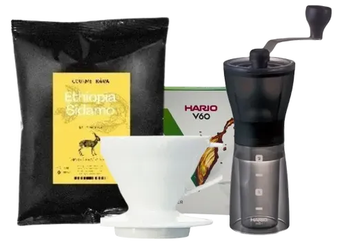 Balíček Hario V60 dripper