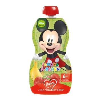 Hami Disney Mickey jahoda a banán kapsička 110 g