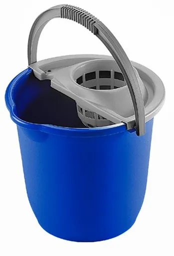 Plastový kbelík se ždímadlem HEIDRUN 12l