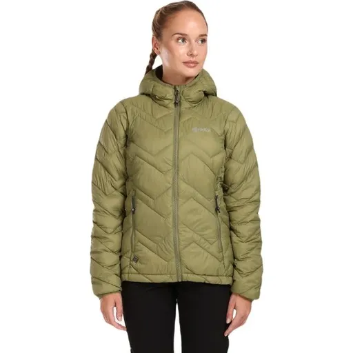 KILPI REBEKI Dámská zimní bunda, khaki, velikost