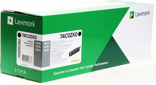 Lexmark 74C0Z10 černá (black) originální válcová jednotka