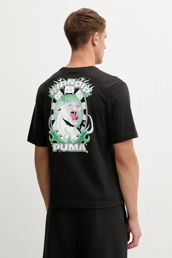 Bavlněné tričko Puma x RIPNDIP