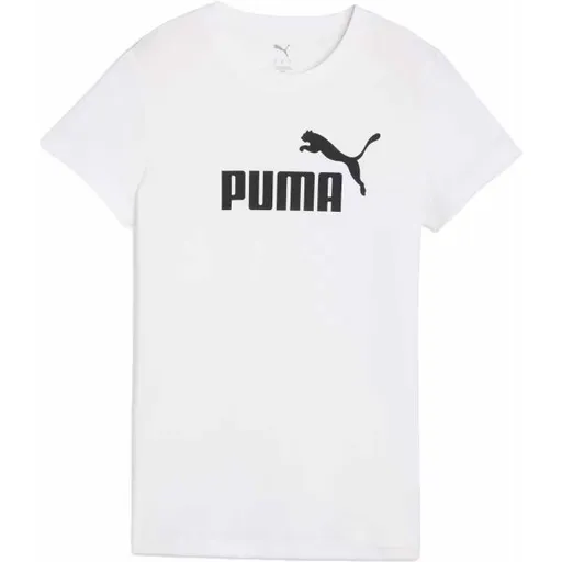 Puma ESSENTIALS N0. 1 LOGO TEE Dámské triko, bílá, velikost