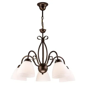 Lustr na řetězu ADELLE 5xE27/60W/230V (89220)