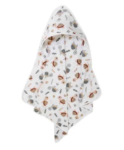 Bomimi Osuška s kapucí FLANEL 80x80, želvička