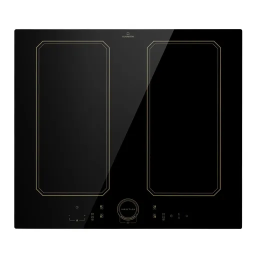 Klarstein Victoria 4 Flex, indukční varná deska, vestavná, 7400W, 2 Flex zóny, časovač