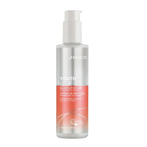 Joico Omlazující krém na foukání vlasů s kolagenem YouthLock (Blowout Cream) 177 ml