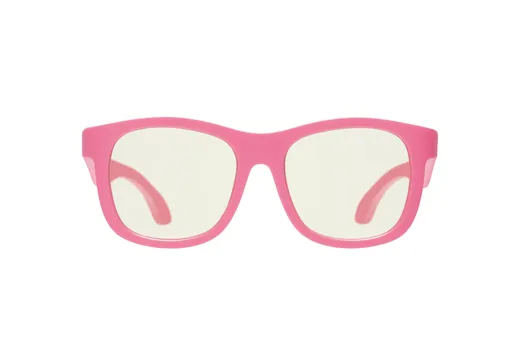 Babiators Navigator BSS-003 brýle proti modrému světlu, růžové, 3-5 let + dárek zdarma