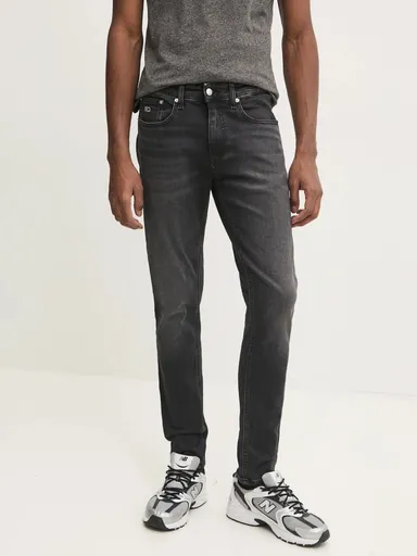 Tommy Jeans pánské černé džíny DM0DM18145 34/34