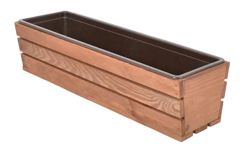 Dřevěný truhlík MODERN Rojaplast