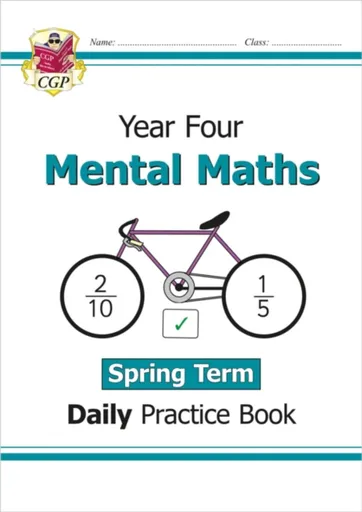 KS2 Mental Maths Year 4 Daily Practice Book: Spring Term - CGP Books