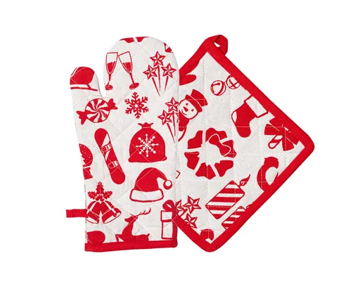 Kuchyňská sada chňapka a podložka