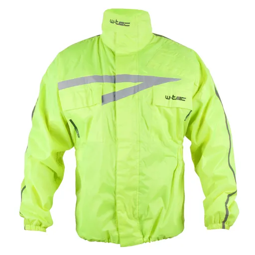 Moto pláštěnka W-TEC Rainy fluo žlutá XS