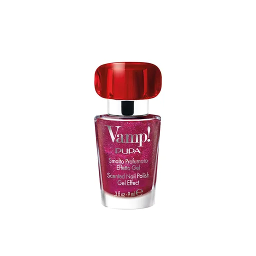 PUPA Milano Lak na nehty VAMP! (Scented Nail Polish Gel Effect) 9 ml 219 Party Fuchsia