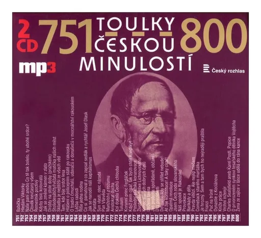 Toulky českou minulostí 0751-0800 (2 MP3-CD)