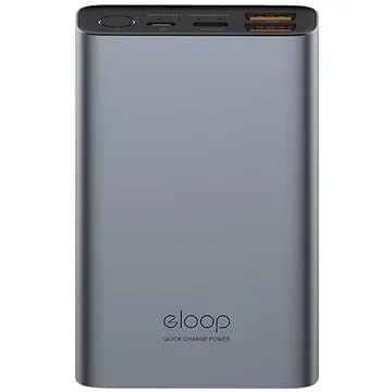 Eloop E36 12000mAh Quick Charge 3.0+ PD (18W) Grey (E36 grey)