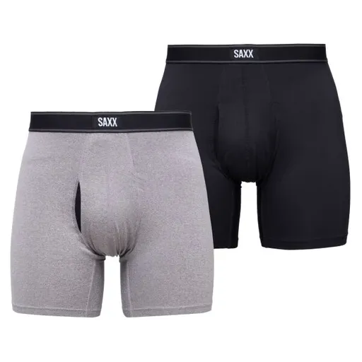 SAXX DAYTRIPPER COMFORT 2PK Pánské boxerky, černá, velikost