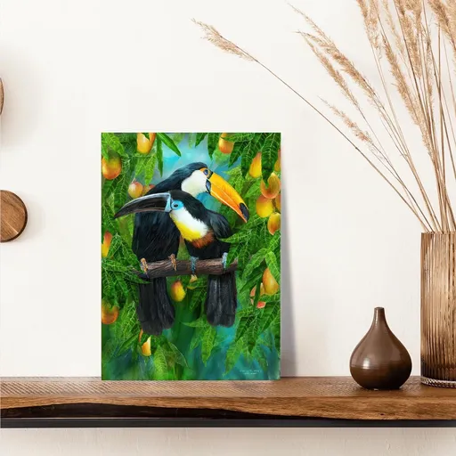 Weltbild Malování podle čísel Tropičtí ptáci